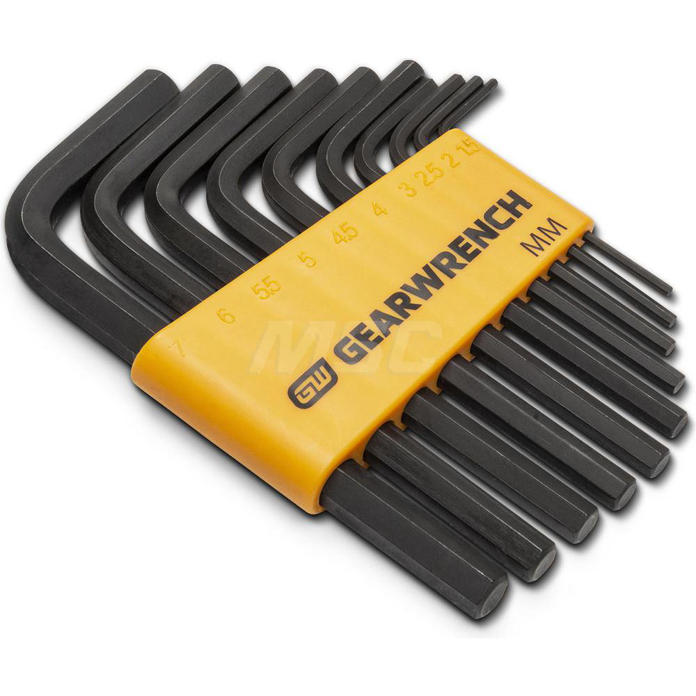 GEARWRENCH Hex Key Sets; Tool Type Hex; Handle Type LHandle