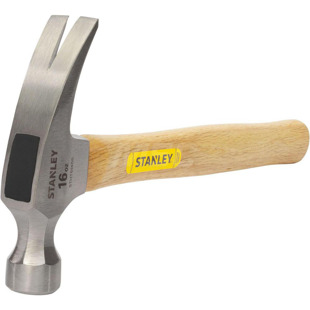 Stanley Nail & Framing Hammers; Claw Style Curved; Head Material