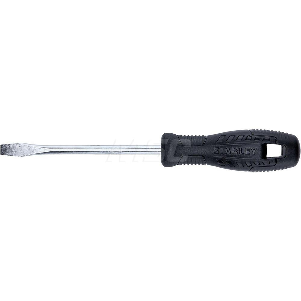 Slotted Screwdriver: 1/4" Width, 7-1/4" OAL, 4" Blade Length