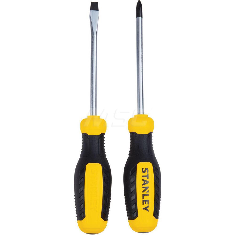 Stanley Screwdriver Set 2 Pc Phillips Slotted MSC Direct