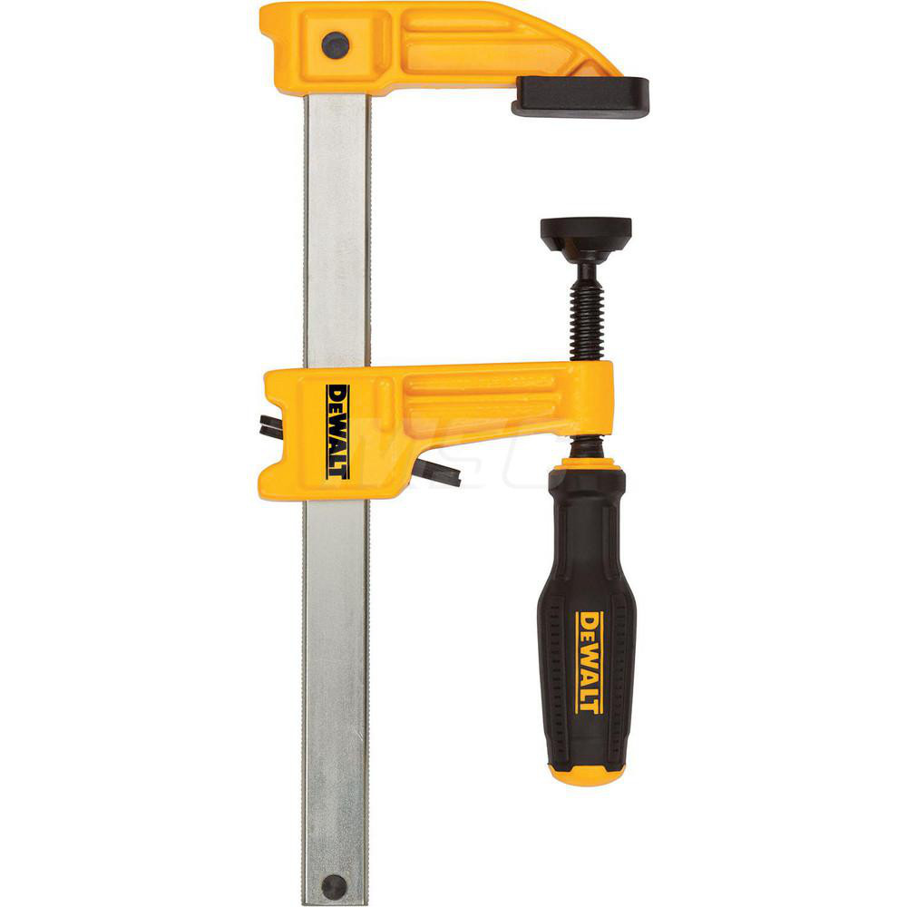 DeWALT Aluminum Bar Clamp 21/2" Capacity, 21/2" Throat Depth, 600