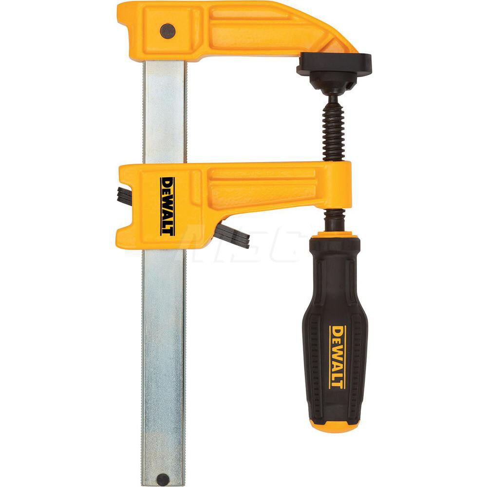 DeWALT Aluminum Bar Clamp 3 1 4 Capacity 3 1 4 Throat Depth 