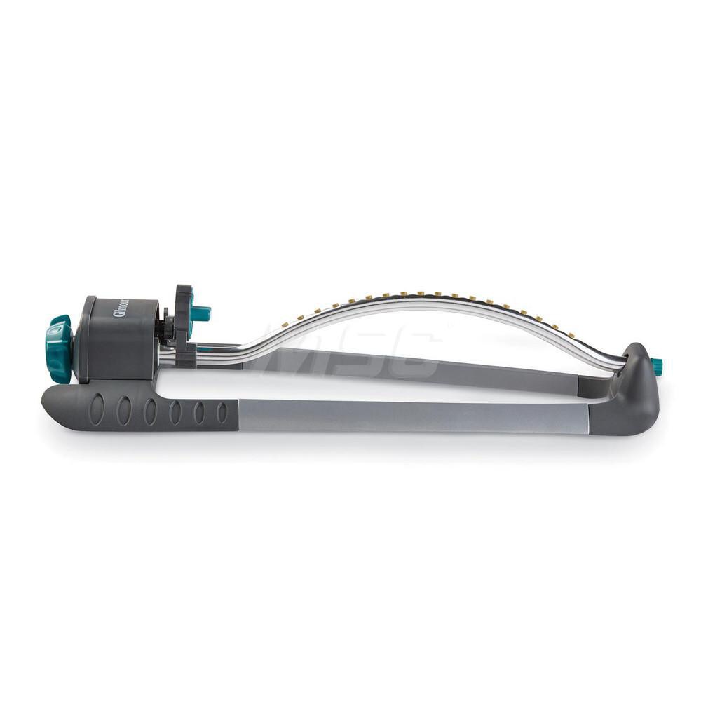 Lawn Sprinklers; Type: Oscillating ; Thread Size: 0.75 ; Base Style: Sled ; Spray Pattern: Adjustable Rectangle ; Sprinkler Type: Above Ground