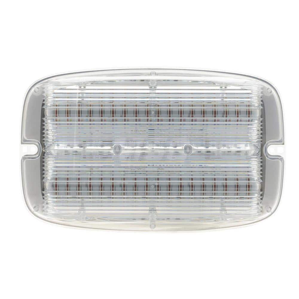 Emergency Light Assemblies; Type: Flashing Led Warning ; Flash Rate: Variable ; Flash Rate (FPM): 13 ; Mount: Surface ; Color: White ; Power Source: 12 Volt DC