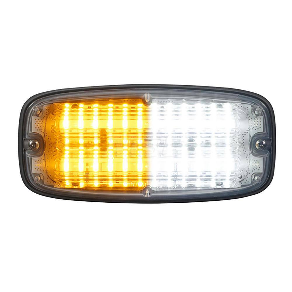 Emergency Light Assemblies; Type: Flashing Led Warning ; Flash Rate: Variable ; Flash Rate (FPM): 13 ; Mount: Surface ; Color: Amber/White ; Power Source: 12 Volt DC