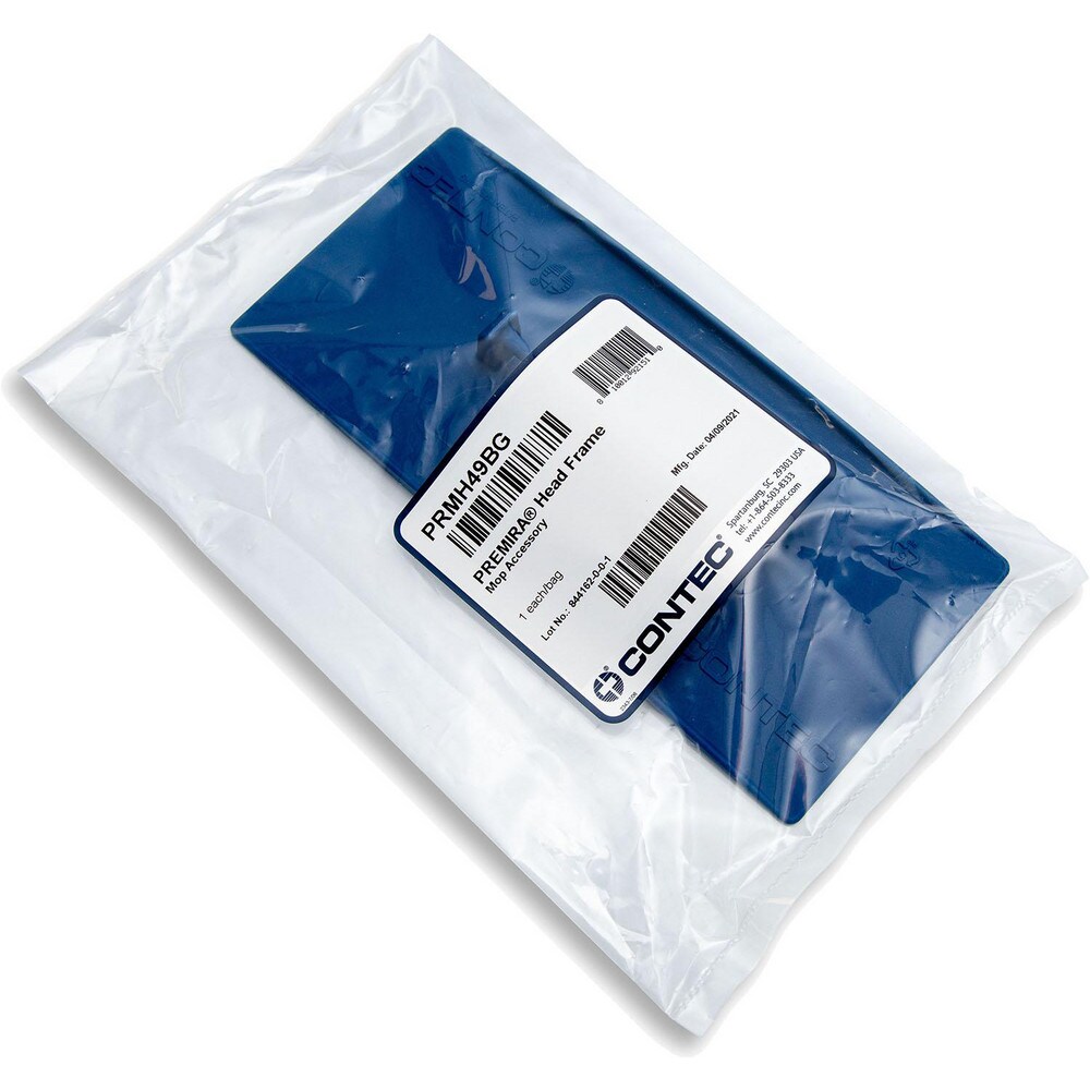ZeroGravity[TM] Tight Quarters Mop Frame,  blue, 4" x 9", individually bagged