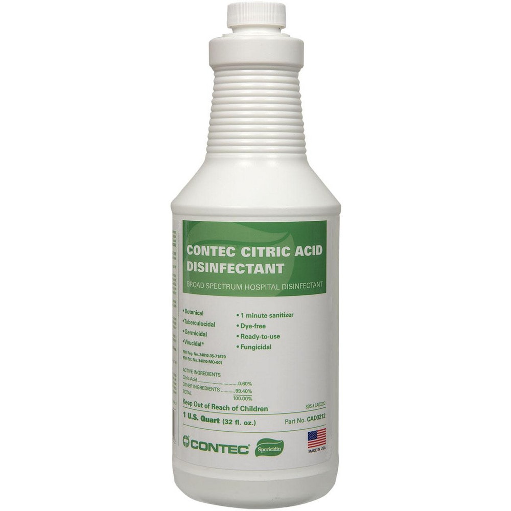 All-Purpose Cleaner: 32 gal Trigger Spray Bottle, Disinfectant