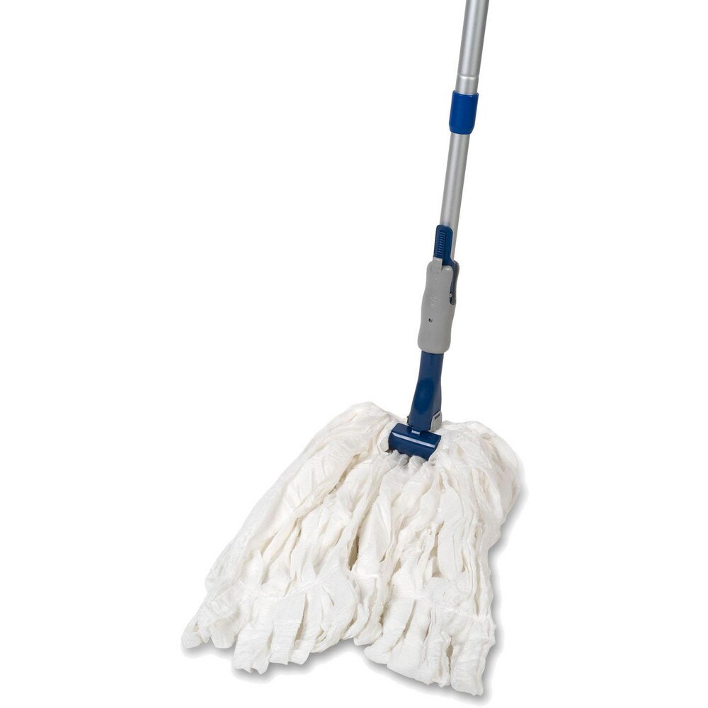 Mop Handle: 1-1/4" Dia, 54" Long, Quick-Connect