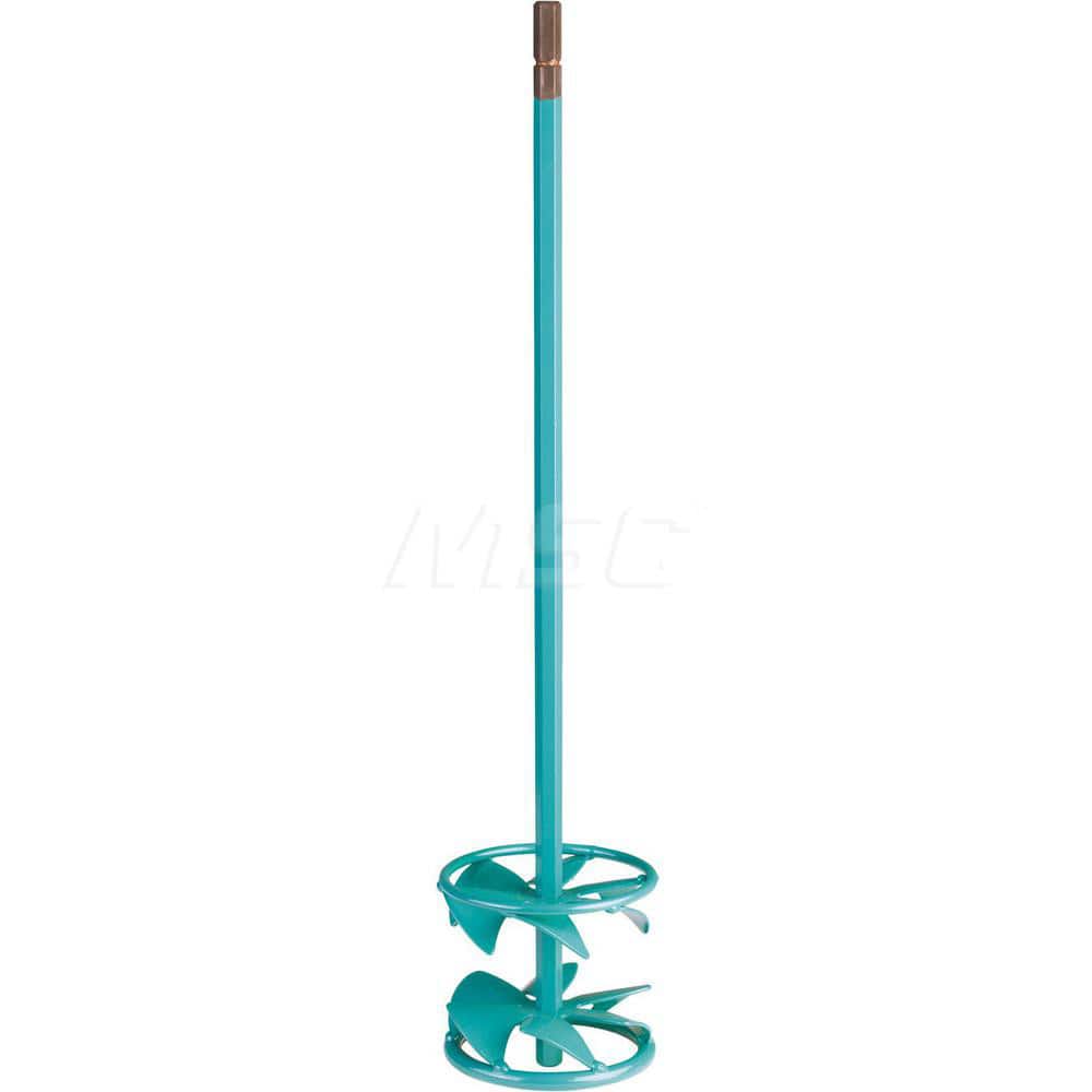 Spoons & Mixing Paddles; Spoon Type: Replacement Paddle ; Material Family: Steel ; Material: Steel ; Overall Length (Inch): 23 ; Color: Teal