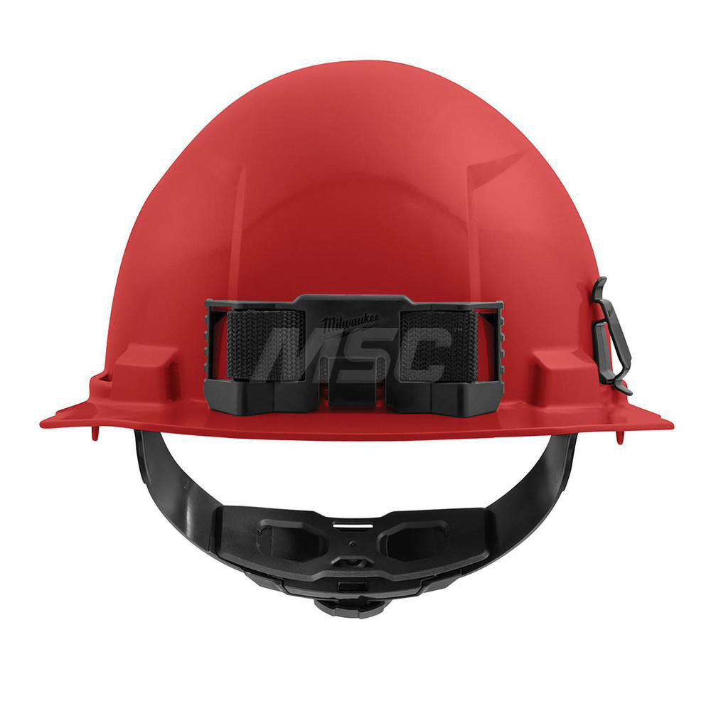 Milwaukee Tool Hard Hat Construction, Front Brim, Class E, 4Point
