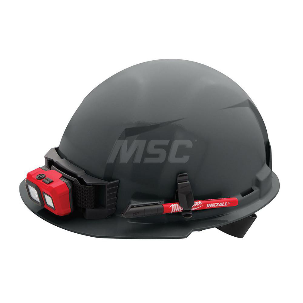 Milwaukee Tool Hard Hat Construction, Front Brim, Class E, 4Point