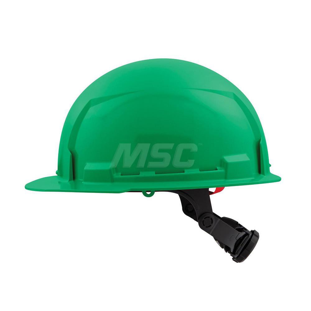 Hard Hat: Construction, Front Brim, Class E, 6-Point Suspension