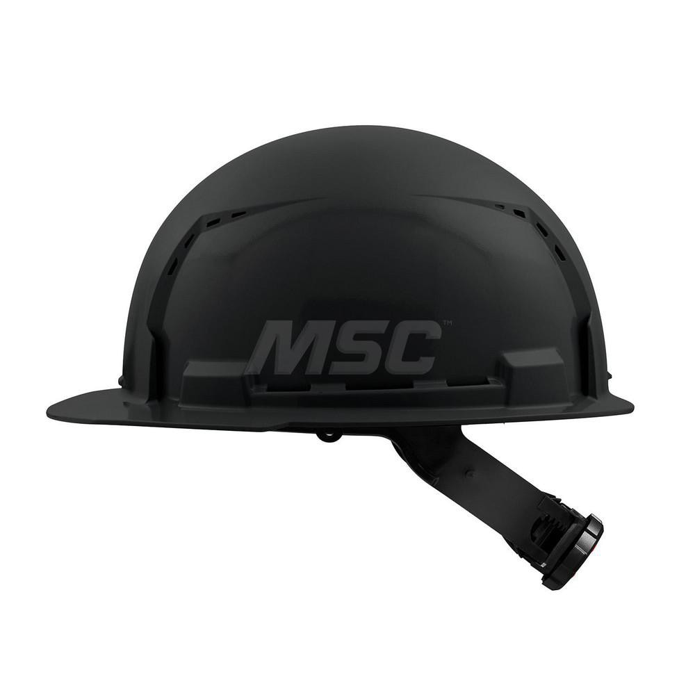 Hard Hat: Construction, Front Brim, Class C, 4-Point Suspension