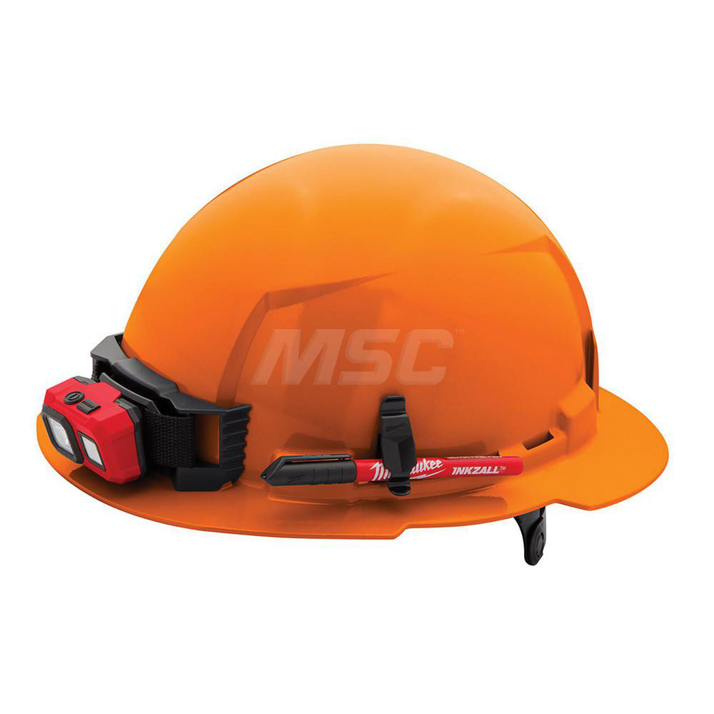 Milwaukee Tool Hard Hat Construction, Full Brim, Class E, 6Point