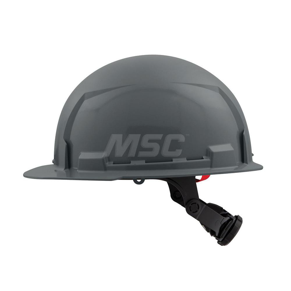 Hard Hat: Construction, Front Brim, Class E, 6-Point Suspension