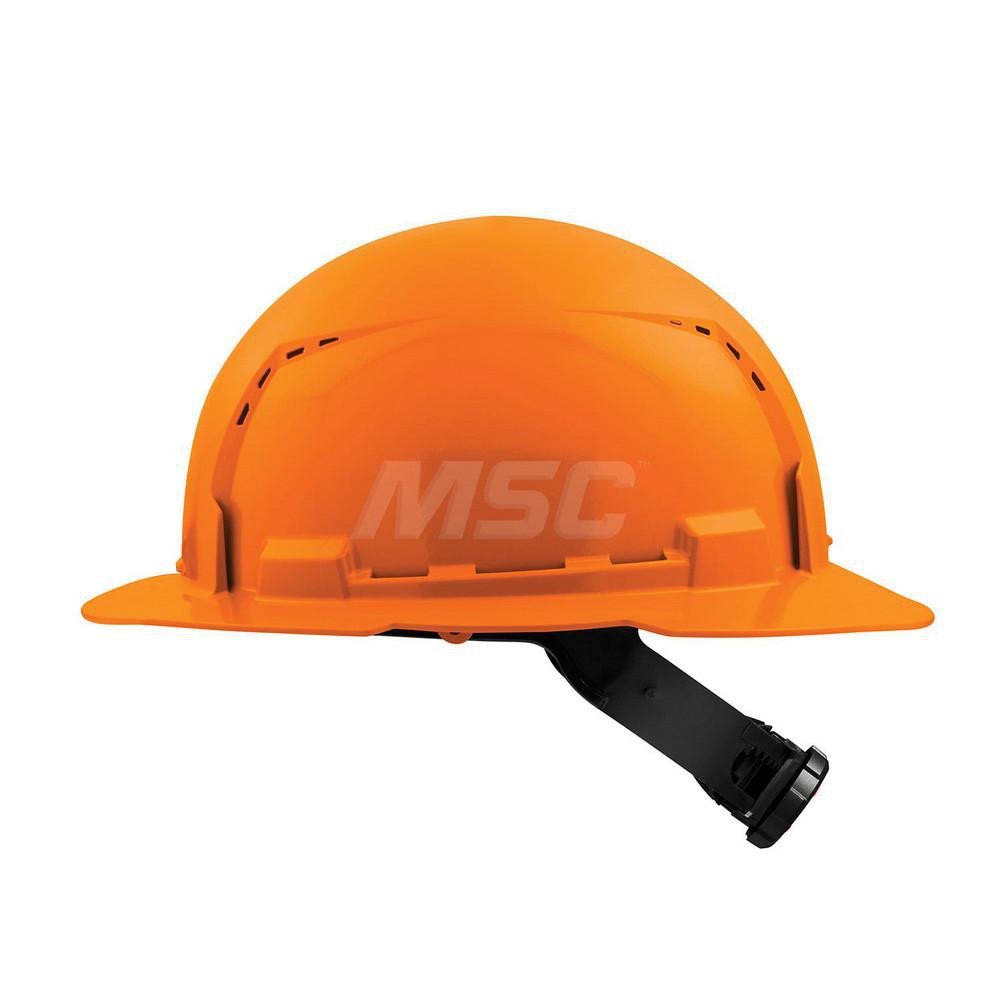 Hard Hat: Construction, Full Brim, Class C, 4-Point Suspension