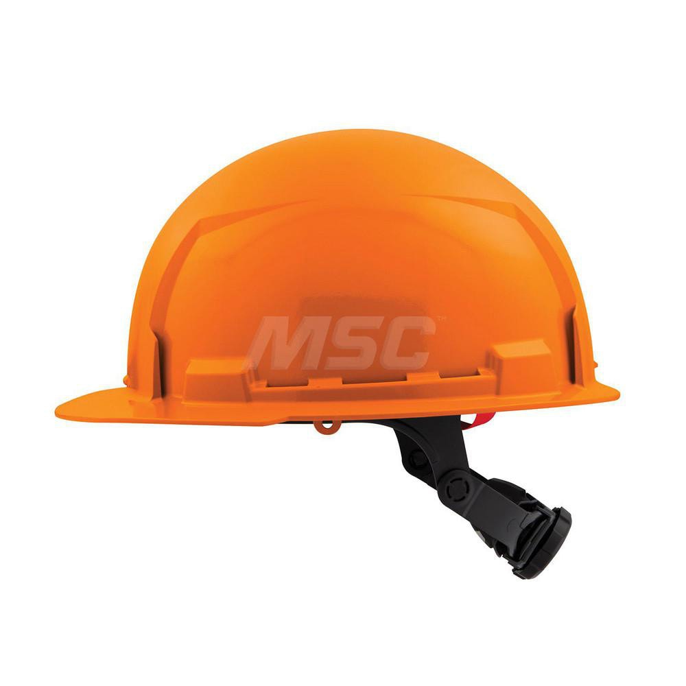 Hard Hat: Construction, Front Brim, Class E, 6-Point Suspension