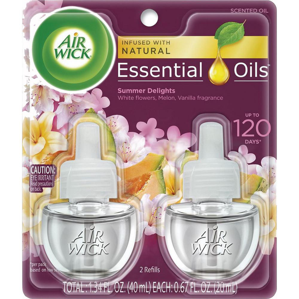 Air Wick Air Freshener Dispenser Refill Oil Based, 0.67 oz Container MSC Industrial Supply Co.