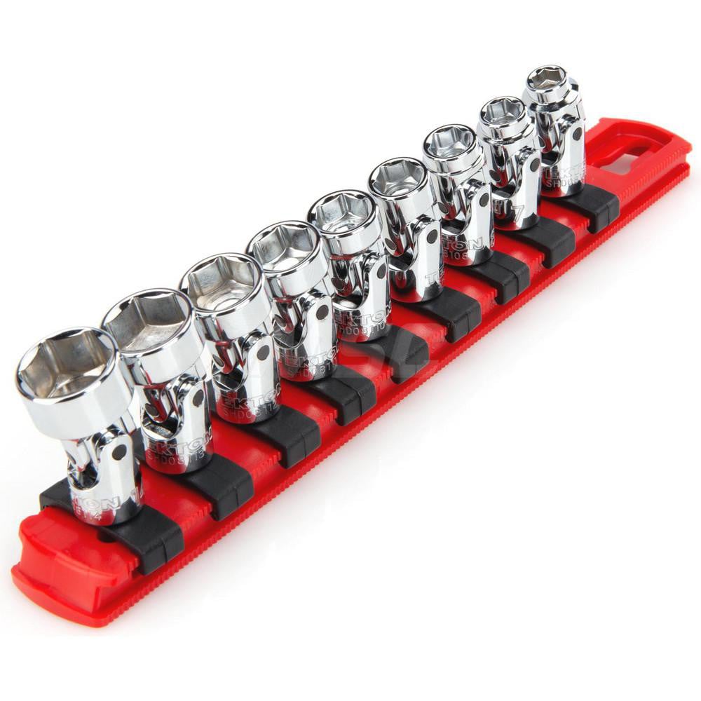 Tekton - Socket Set Socket Set: 9 Pc, 6 to 14