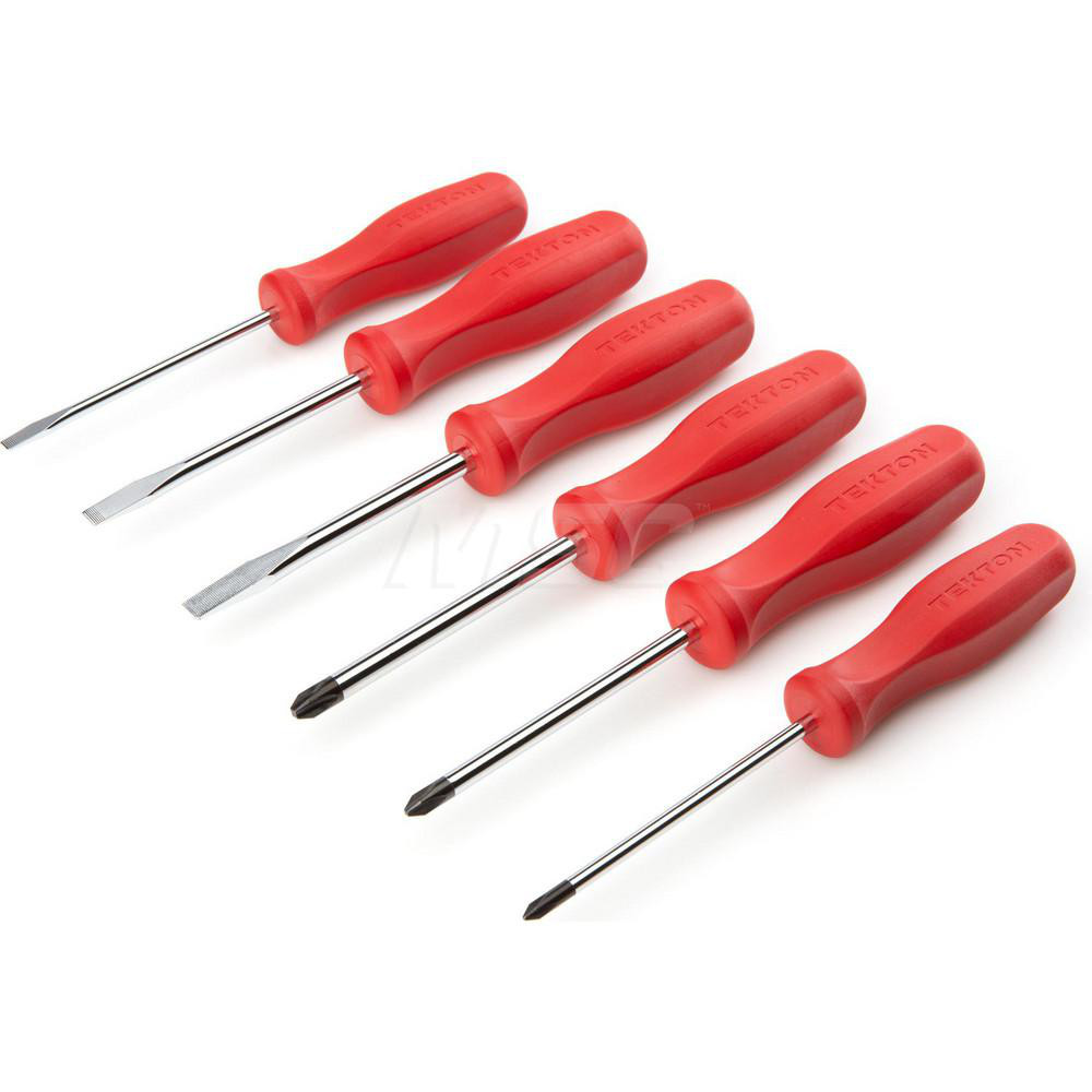 Tekton Phillips & Slotted Screwdriver Set 6 Pc MSC Industrial Supply Co.