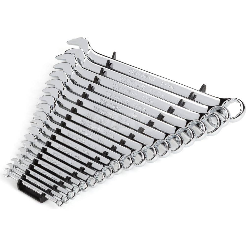 Combination Wrench Set, 19-Piece (1/4 - 1-1/4 in.) - Rack
