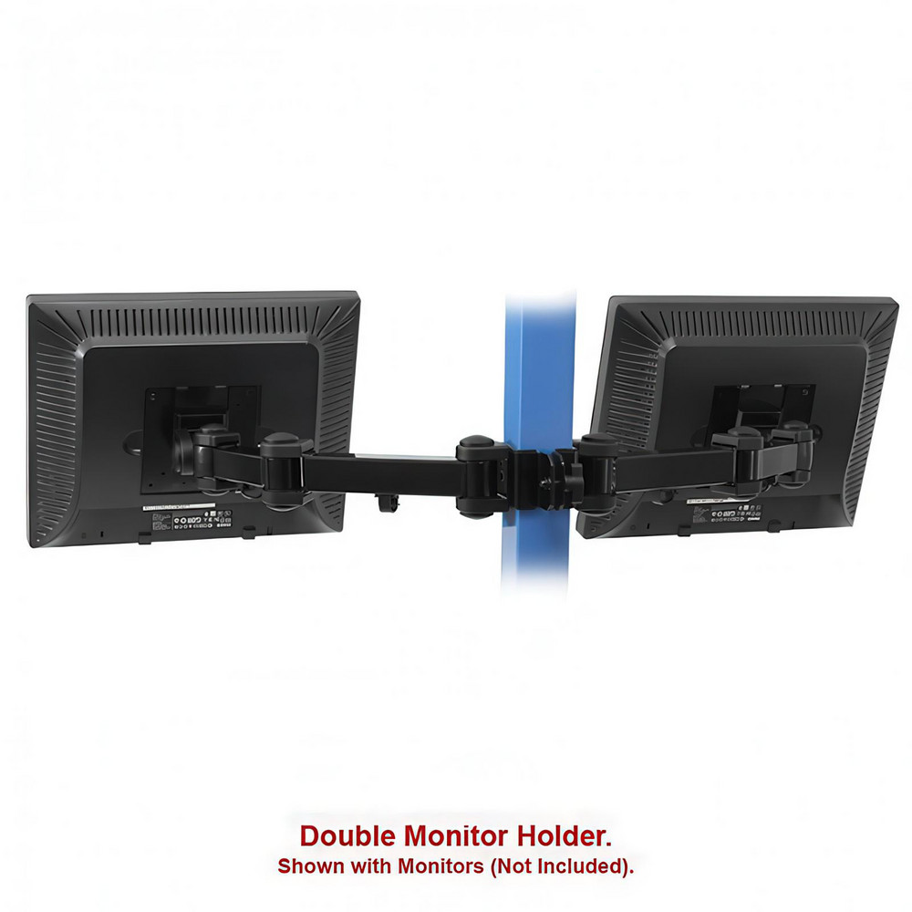BenchPro - Double Monitor Arm: for Workstations | MSC Direct