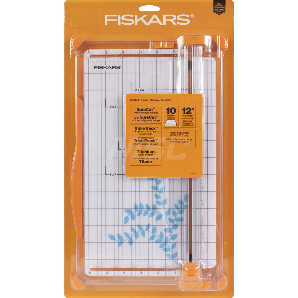 Fiskars Paper Cutters; Width (Inch) 9 11659695 MSC Industrial Supply