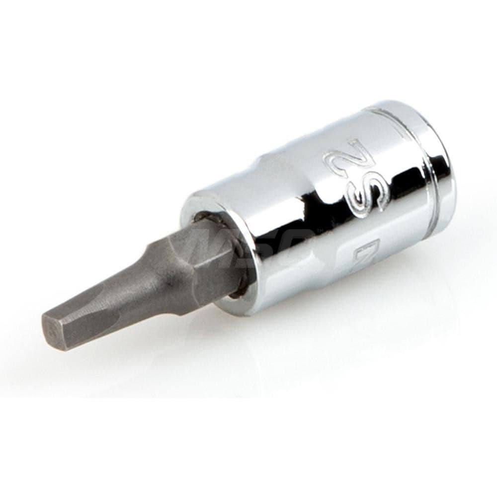 Tekton - 1/4 Inch Drive x S2 Square Recess Bit Socket | MSC Industrial ...