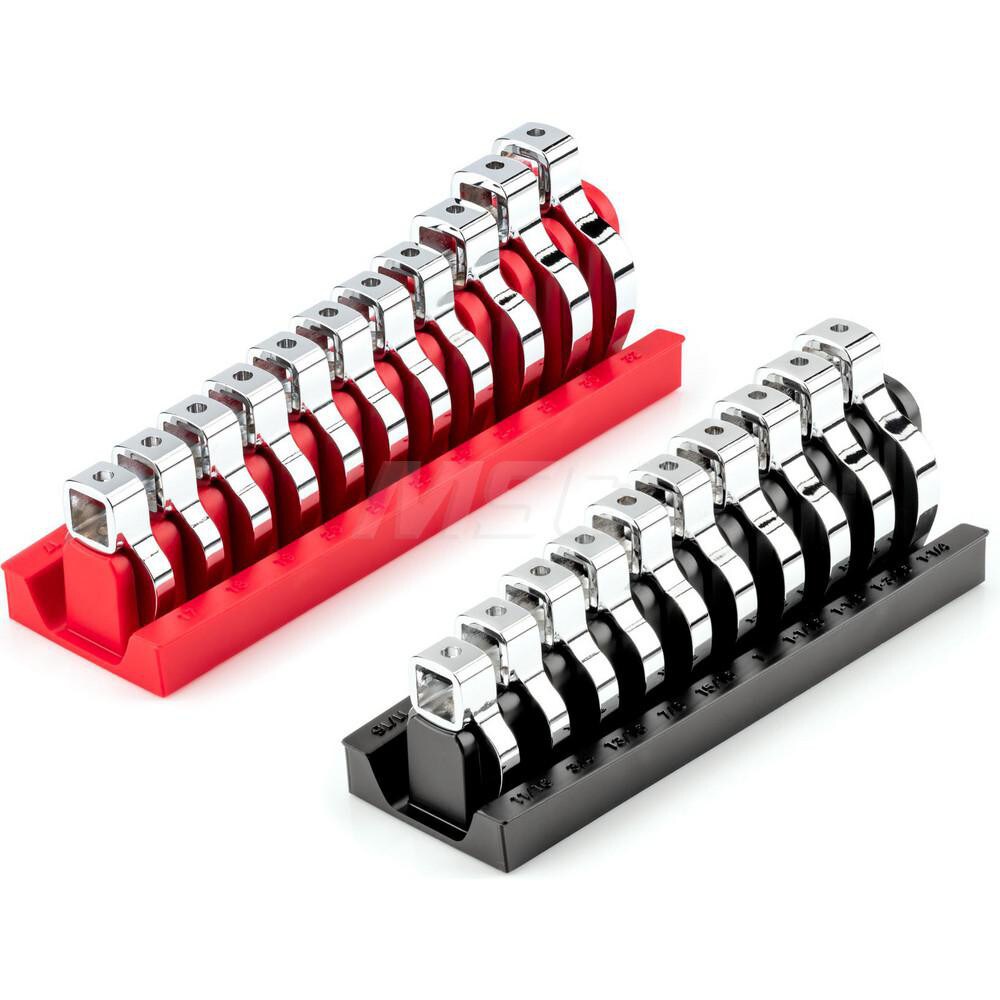 1/2 Inch Drive Crowfoot Wrench Set, 21-Piece (11/16 - 1-1/4in., 17-32 mm) - Racks