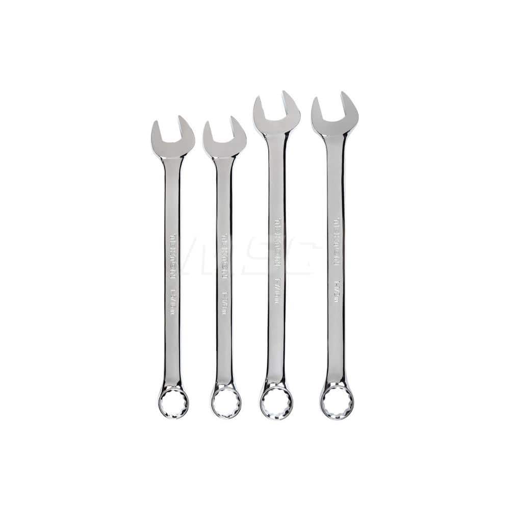 Combination Wrench Set, 4-Piece (1-5/16 - 1-1/2 in.)