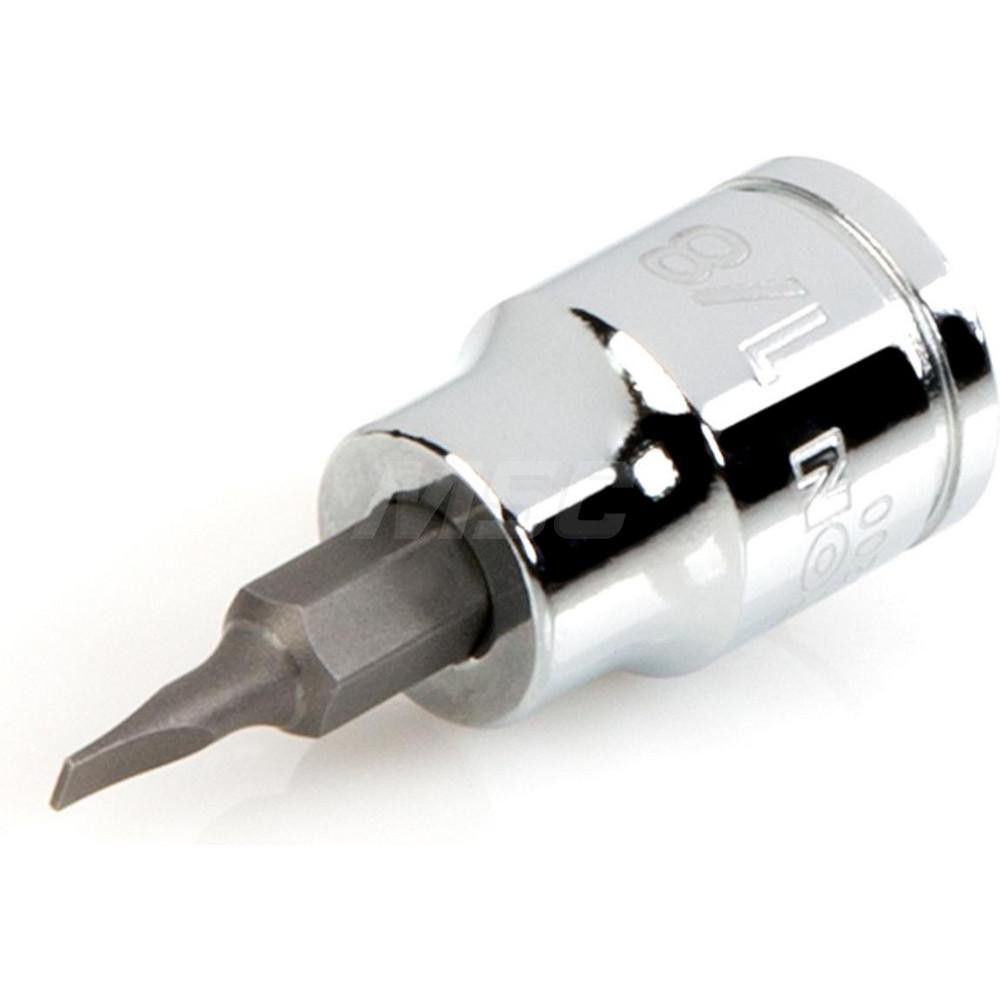 Tekton Screwdriver & Drag Link Sockets; Type Slotted Screwdriver
