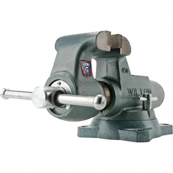 Wilton 28833 Bench Vise: 6" Jaw Width, 10" Jaw Opening 