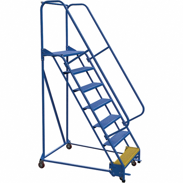 Stell Ladder Relling Vestil - Steel Rolling Ladder: Type Type IA, 70