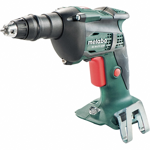Metabo Cordless Screwdriver 18V, 1/4" Bit Holder, 4,000 RPM, 62 in
