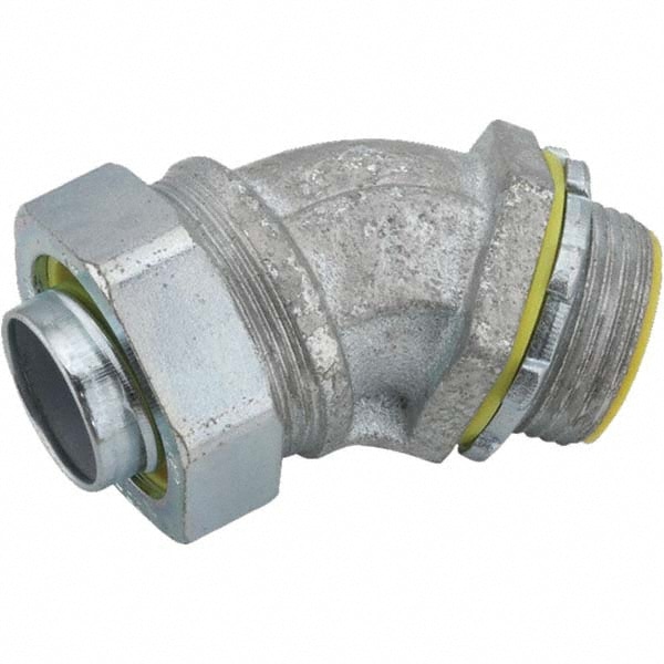 Conduit Connector: For Liquid-Tight, 1/2" Trade Size