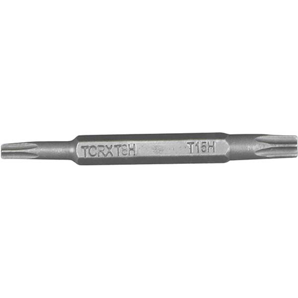 Klein Tools Specialty Screwdriver Bits; Type: Torx Bit ; Style: Tamper Resistant Bit ; Overall Length Range: 1" - 2.9" ; Drive Size (Inch): 3/32