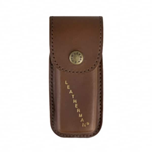 Leatherman 832594 Sheath: 1 Pocket, Leather, Brown 