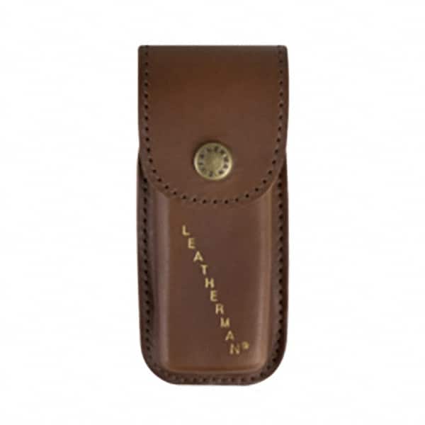 Leatherman 832595 Sheath: 1 Pocket, Leather, Brown 