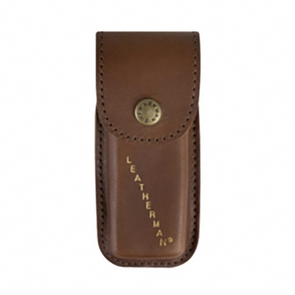 Leatherman 832595 Sheath: 1 Pocket, Leather, Brown 