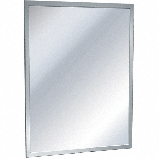 Washroom Mirrors: Mirror Material: Glass