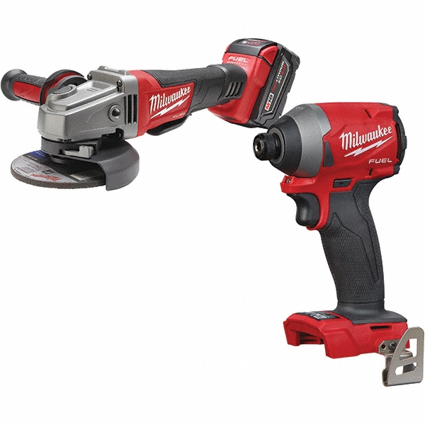 Milwaukee Tool 41/2 & 5" Wheel Diam, 8,500 RPM, Cordless Angle