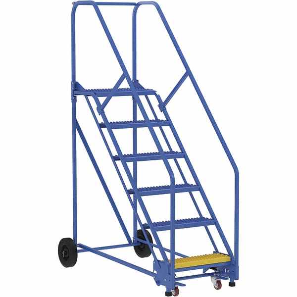 Vestil Steel Rolling Ladder Type Type IA, 60" Platform, 350 lb