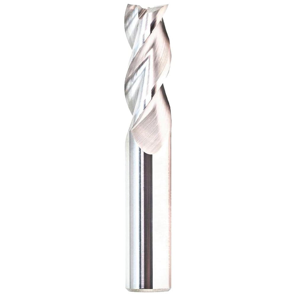 Corner Radius End Mill: 5/8" Dia, 1-5/8" LOC, 0.02" Radius, 3 Flutes, Solid Carbide