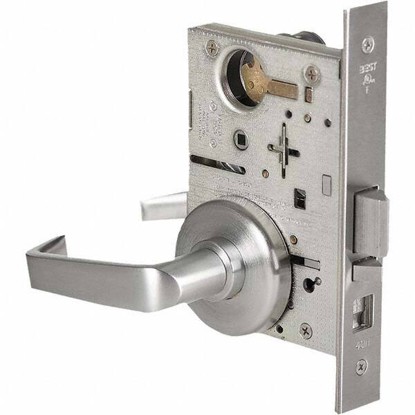 Classroom Lever Lockset for 1-3/4" Thick Doors