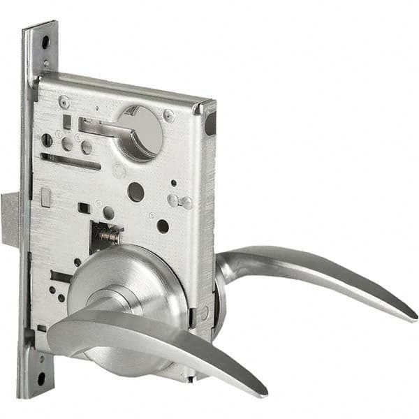 Passage Lever Lockset for 1-3/4" Thick Doors