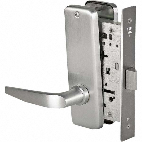 Best Privacy Lever Lockset for 13/4" Thick Doors MSC Industrial