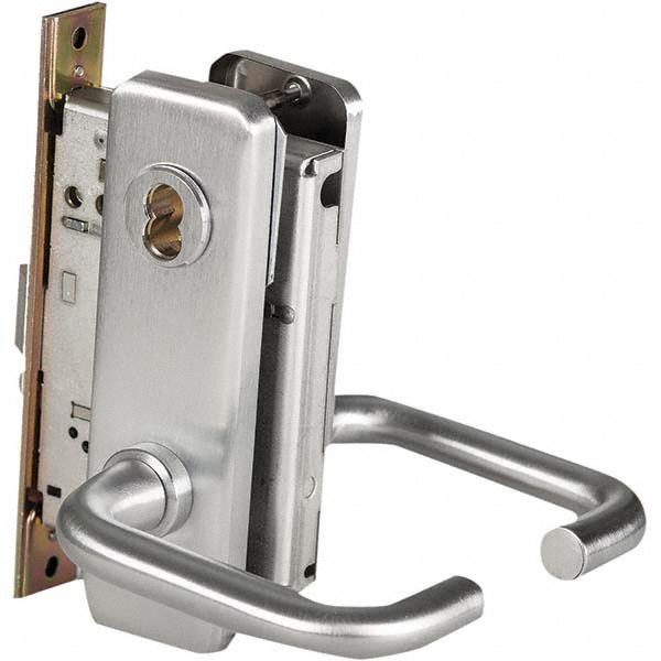 Best Storeroom Lever Lockset for 13/4" Thick Doors MSC Industrial
