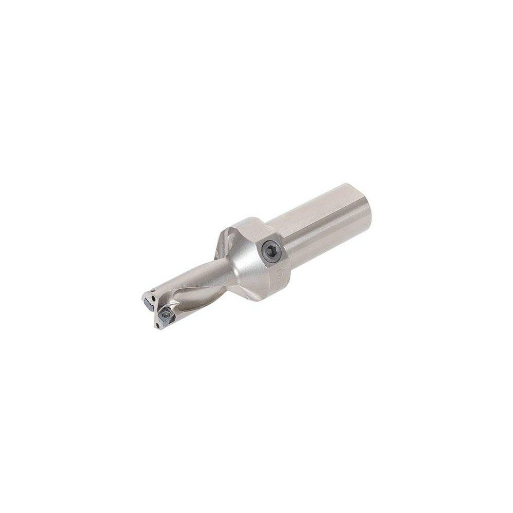 23mm Indexable Insert U-Drill With Weldon Shank – Through-Coolant, Includes 10 Carbide Inserts – For CNC/VMC Machining