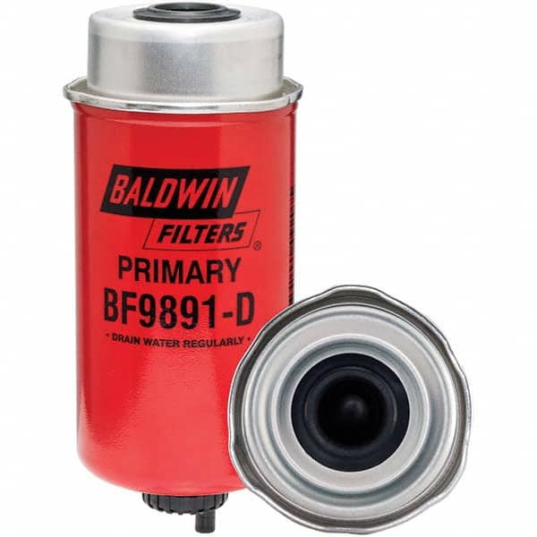 Baldwin Filters BF9891-D Automotive Fuel Filter: 3.188" OD, 7.688" OAL 
