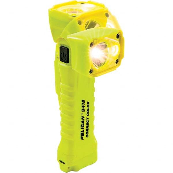 Handheld Flashlight: LED, 13 hr Max Run Time, AA Battery